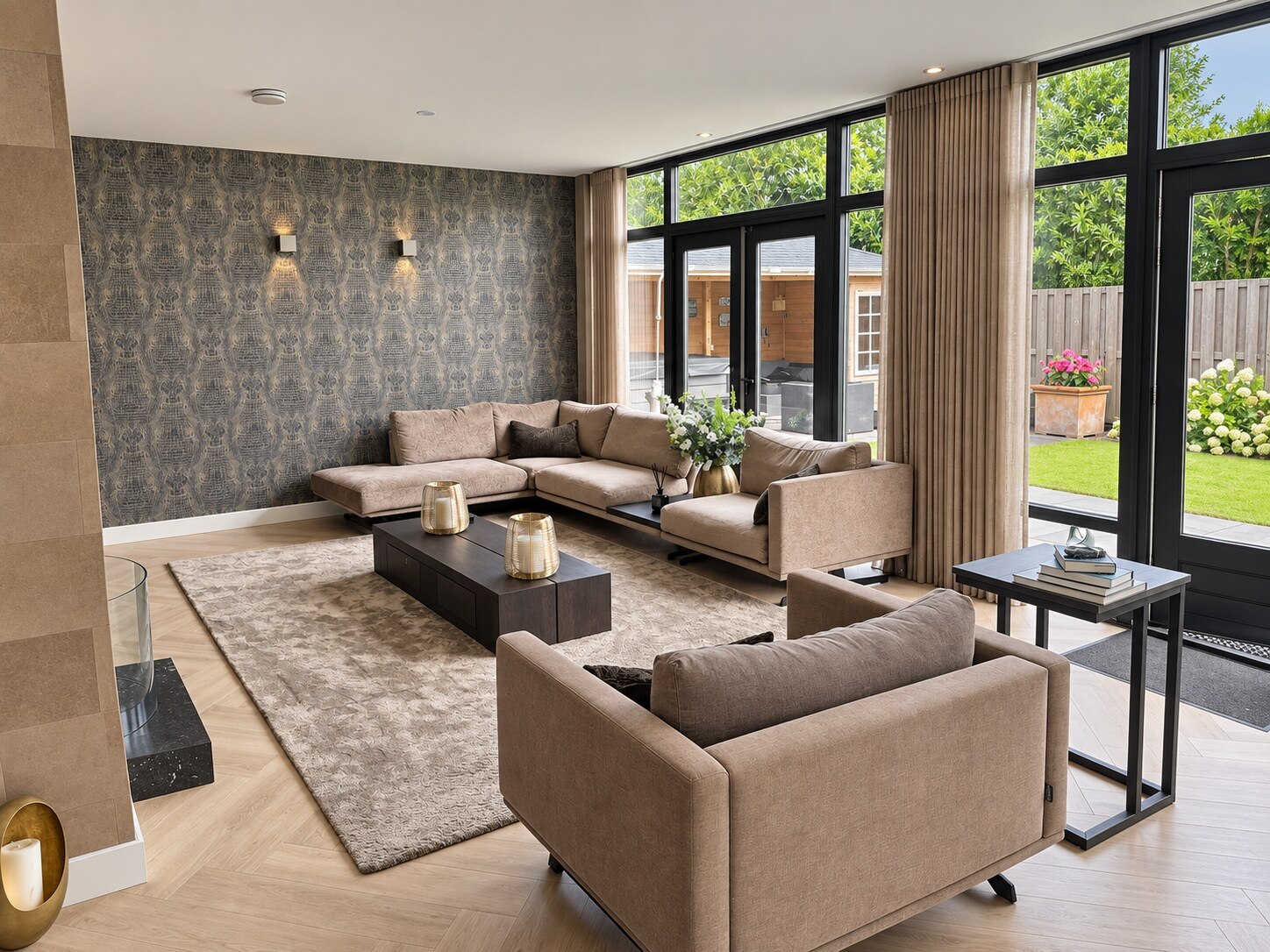 Bright living room